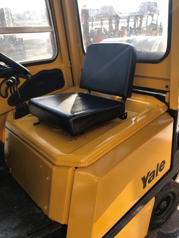 2000 yellow yale forklift with power steering for sale